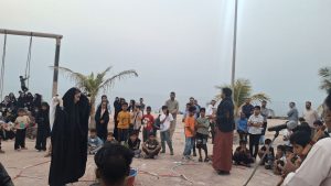 گزارش تصویری از برگزاری آئین گرامیداشت روز ملی جزایر ایرانیِ خلیج فارس در ابوموسی 17